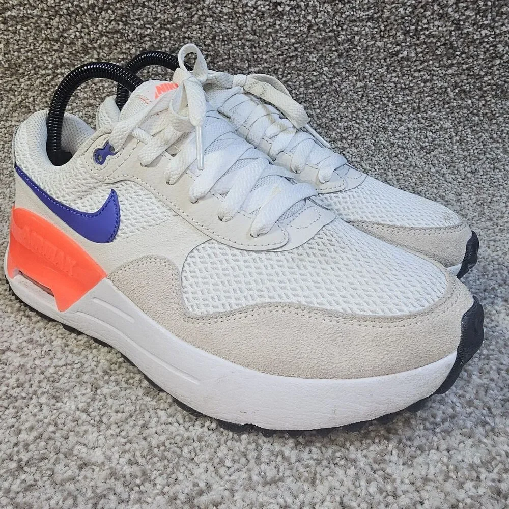Nike Air‎ Max SC Women's 8 White Purple Orange Low Top Sneakers DM9538-101
